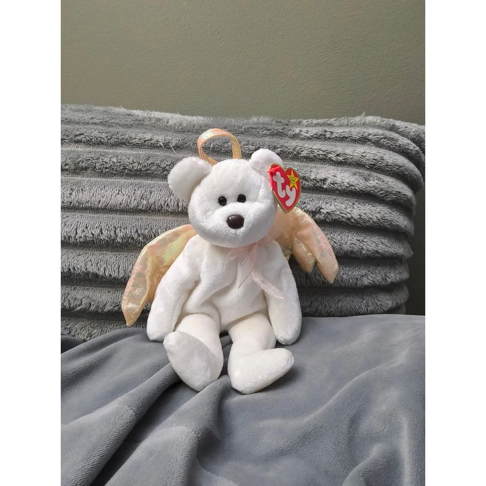 NWT Ty Halo the Angel Bear Beanie Baby